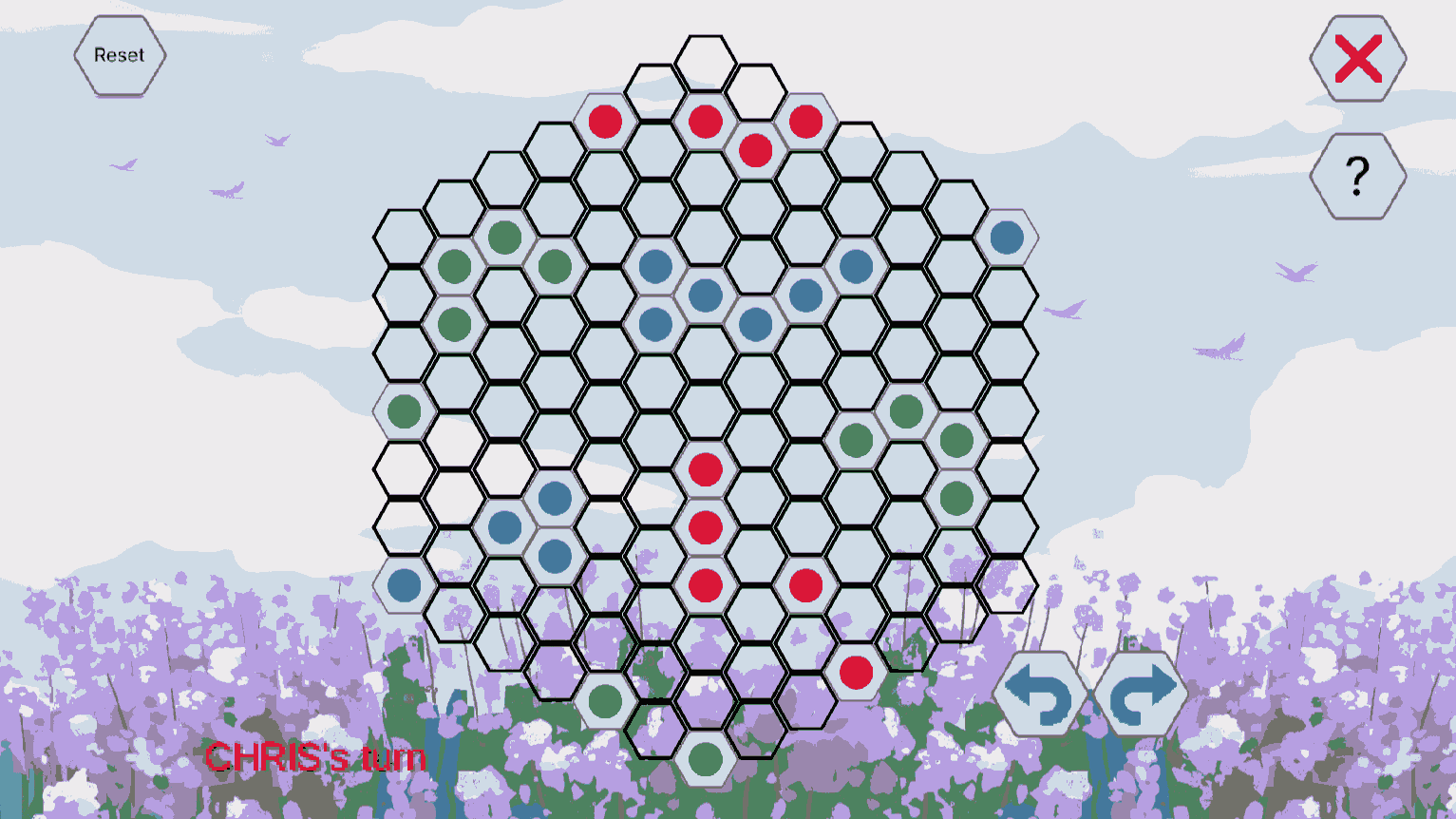 Screenshot of Hexoust computer game